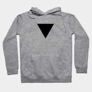 Lesbian Pride Black Triangle Hoodie